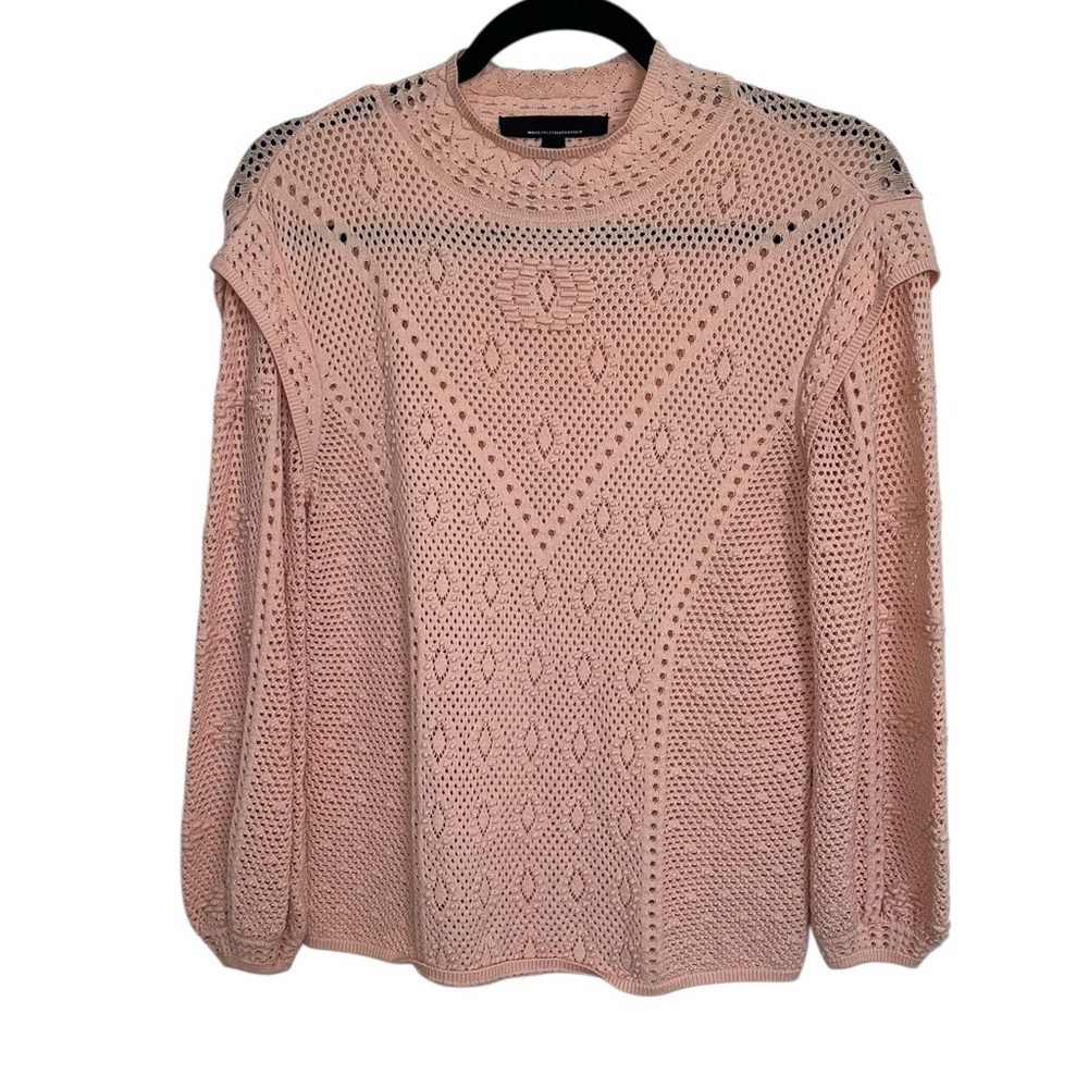 White House Black Market Blush Knit Sweater